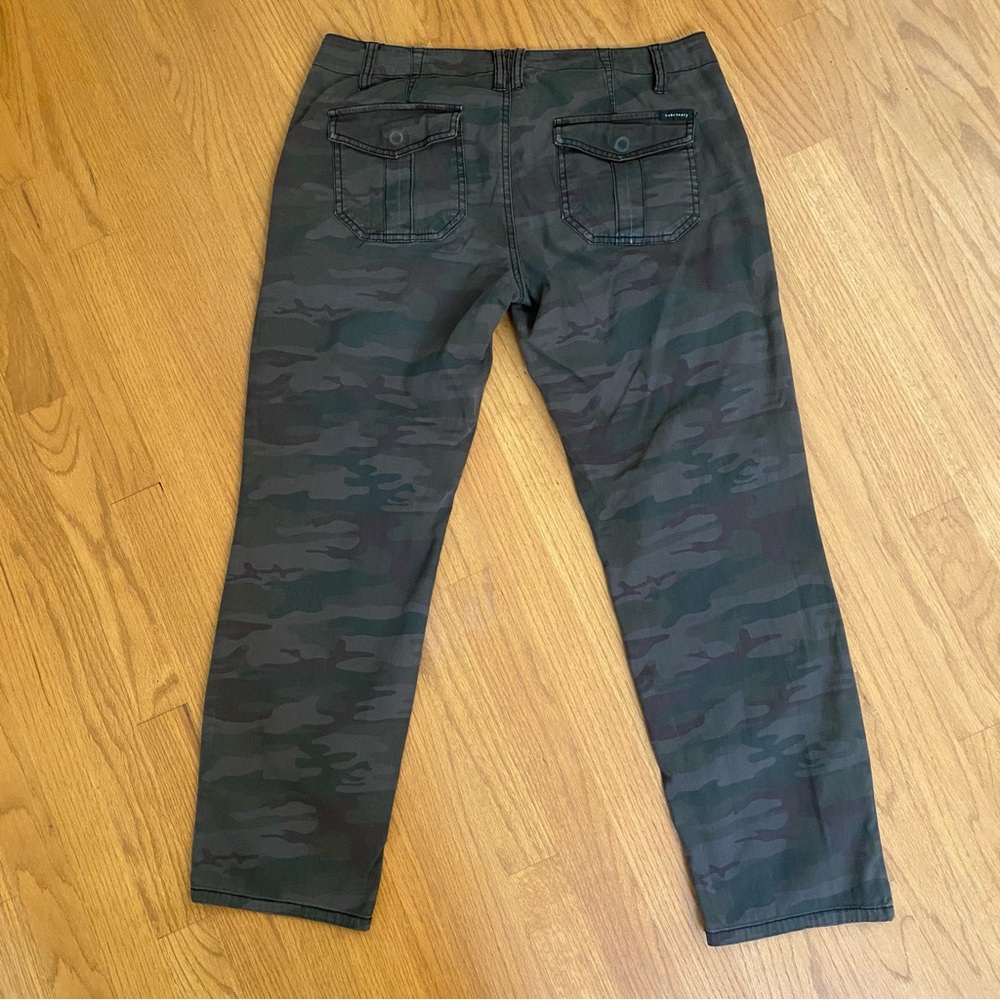 Sanctuary Straight Relaxed Peace Pants Camo 31
